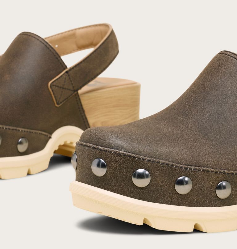 ROAM’N CLOG RVT Women's Clog, Color: Canoe, Bleached Ceramic, image 9