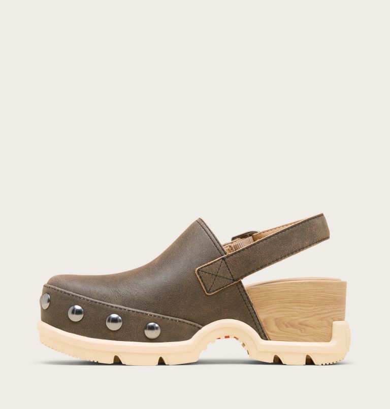 ROAM’N CLOG RVT Women's Clog, Color: Canoe, Bleached Ceramic, image 3