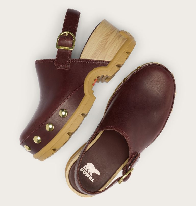 ROAM’N CLOG RVT Women's Clog, Color: Redwood, Redwood, image 4