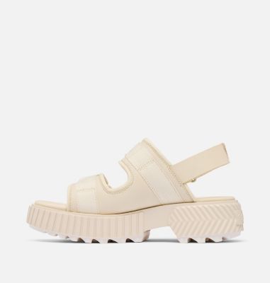 ONA AVE Women's Multistrap Mid Sandal, Color: Chalk, Chalk, image 12