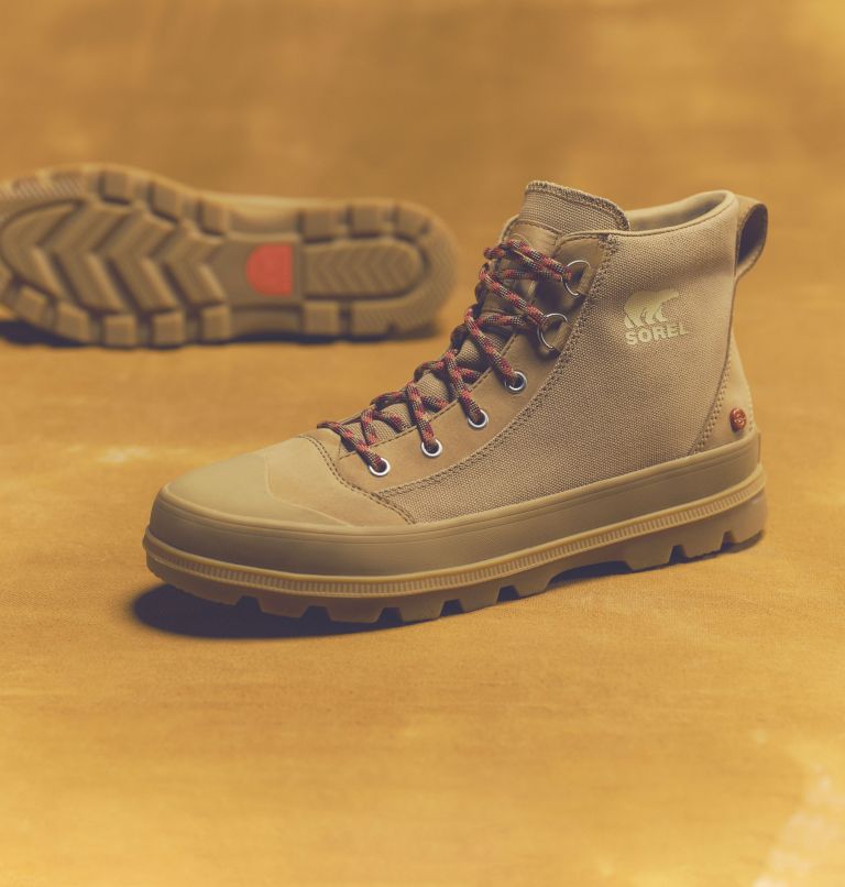 Men's SCOUT N ABOUT Mid Sneaker, Color: Caribou Buff, Gum 16, image 13
