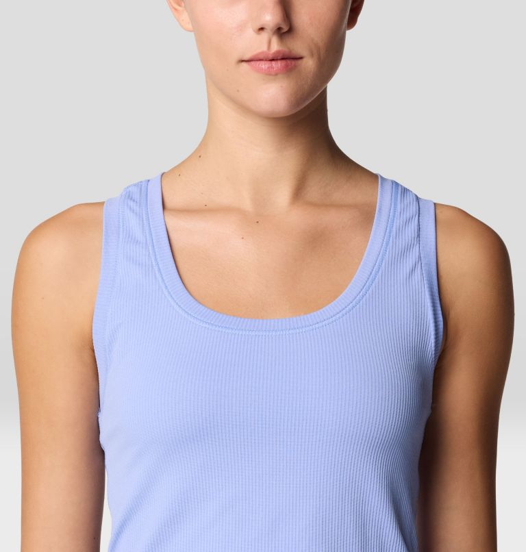 Women's Ribbed Tank, Color: Light Illusion, image 4