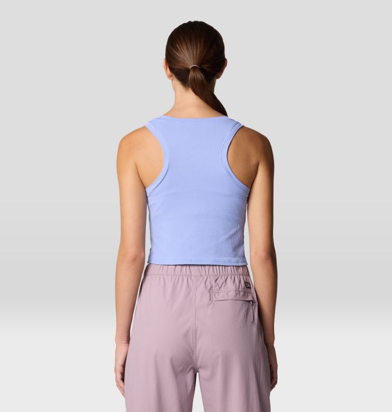 Women's Ribbed Tank, Color: Light Illusion, image 2