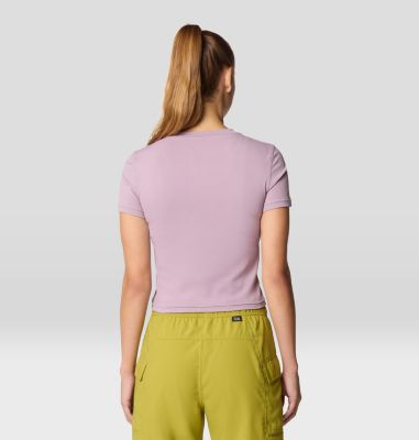 Women's Peak Knit Short Sleeve, Color: Daze, image 11