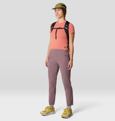 Women's Peak Knit Short Sleeve, Color: Fleurs, image 14