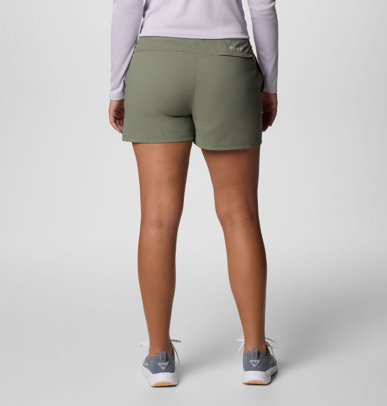 Women's PFG Rugged Water Shorts, Color: Cypress, image 2