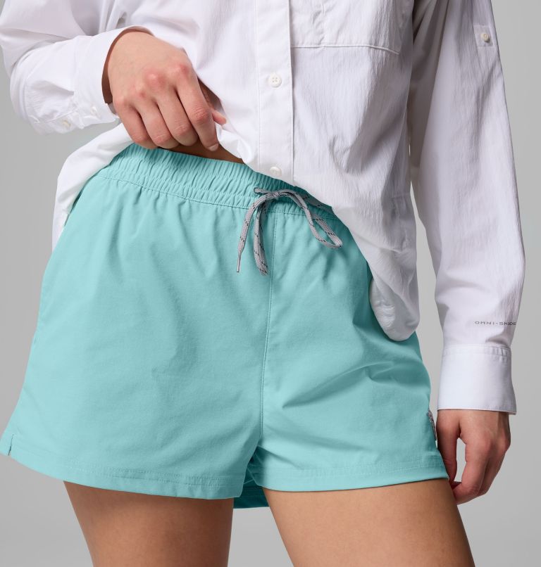 Women's PFG Rugged Water Shorts, Color: Gulf Stream, image 5