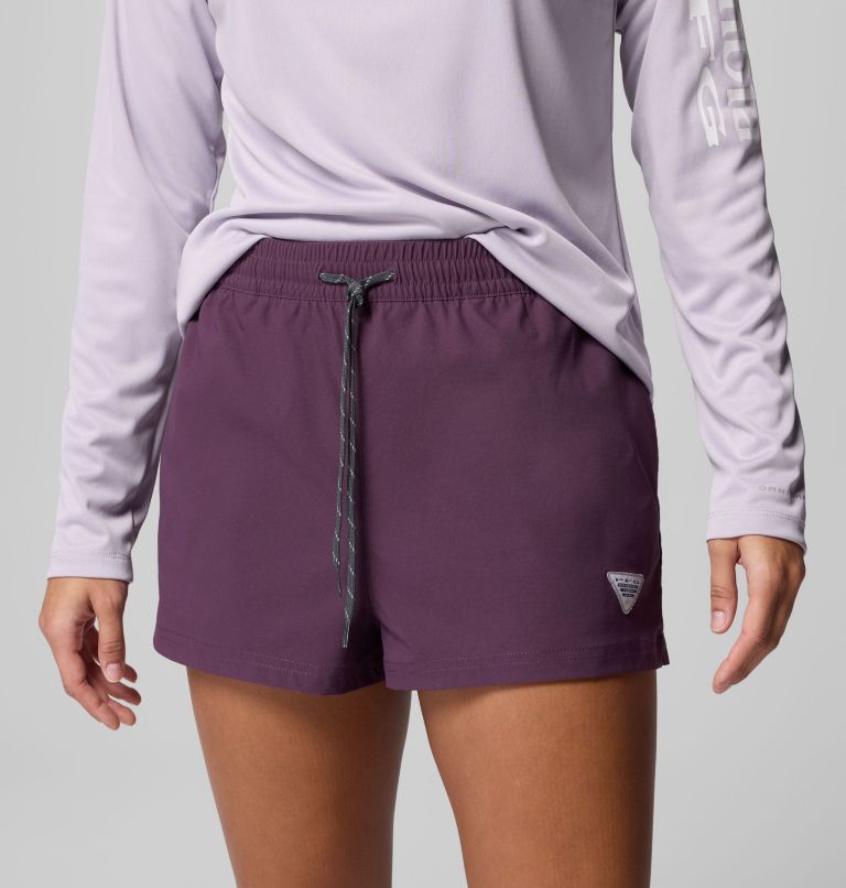 Women's PFG Rugged Water Shorts, Color: Dusty Purple, image 5