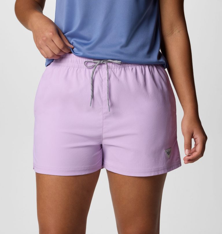 Women's PFG Rugged Water Shorts, Color: Hydrangea, image 4