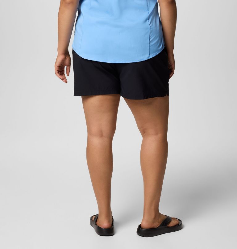 Women's PFG Rugged Water Shorts - Plus Size, Color: Black, image 2