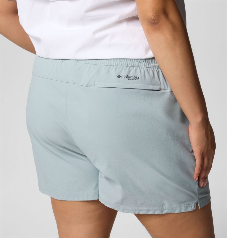 Women's PFG Rugged Water Shorts - Plus Size, Color: Crushed Blue, image 5