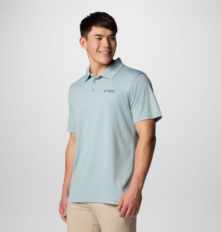 Homme Polo PFG Solar Stream, Color: Crushed Blue, image 4