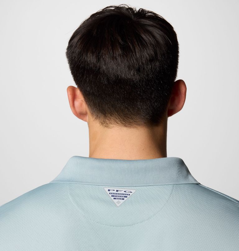 Homme Polo PFG Solar Stream, Color: Crushed Blue, image 6