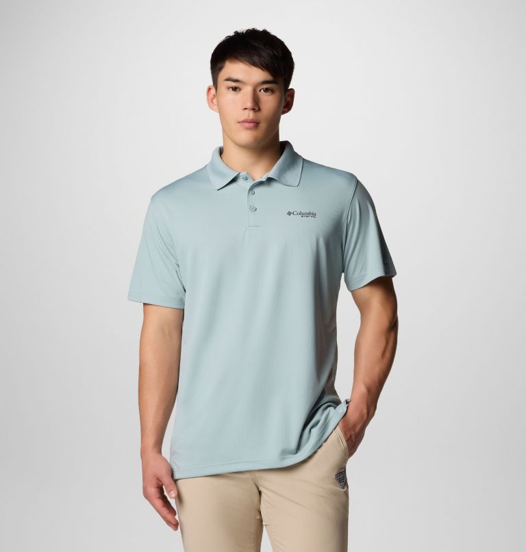 Homme Polo PFG Solar Stream, Color: Crushed Blue, image 1