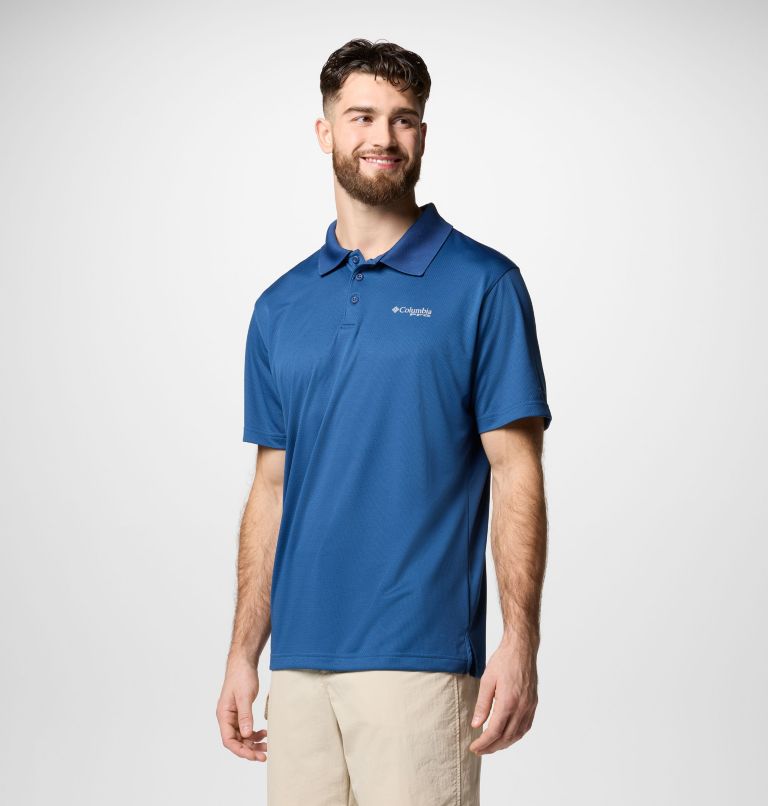 Homme Polo PFG Solar Stream, Color: Carbon, image 4