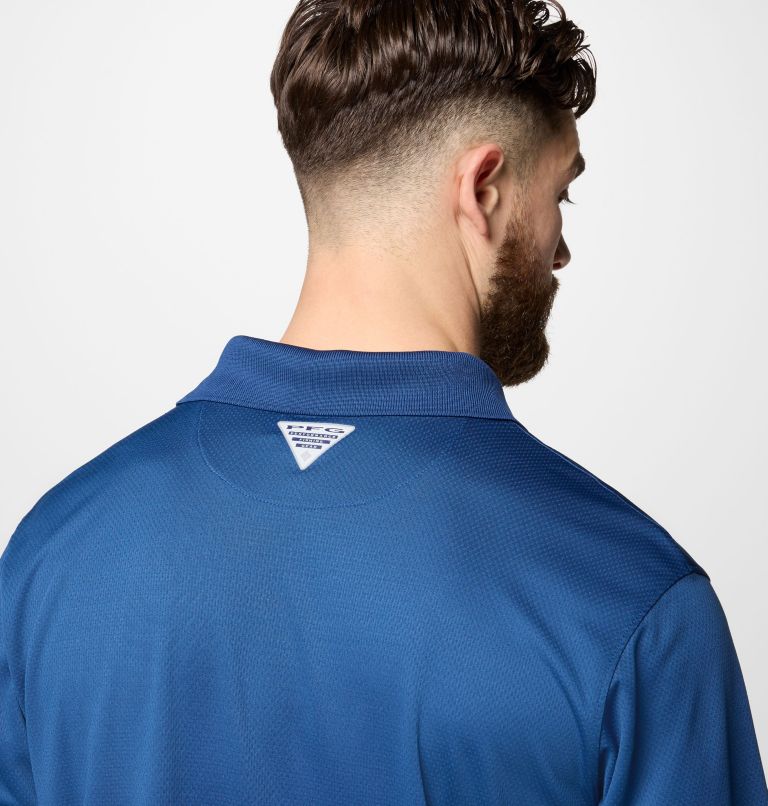 Homme Polo PFG Solar Stream, Color: Carbon, image 6
