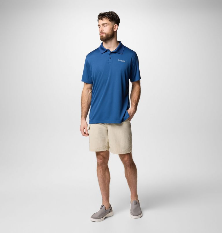 Homme Polo PFG Solar Stream, Color: Carbon, image 2