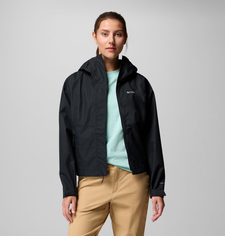 Women's Hikebound II Short Jacket, Color: Black, image 5