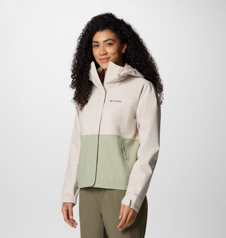 Women's Hikebound II Short Jacket, Color: Dark Stone, Safari, image 3
