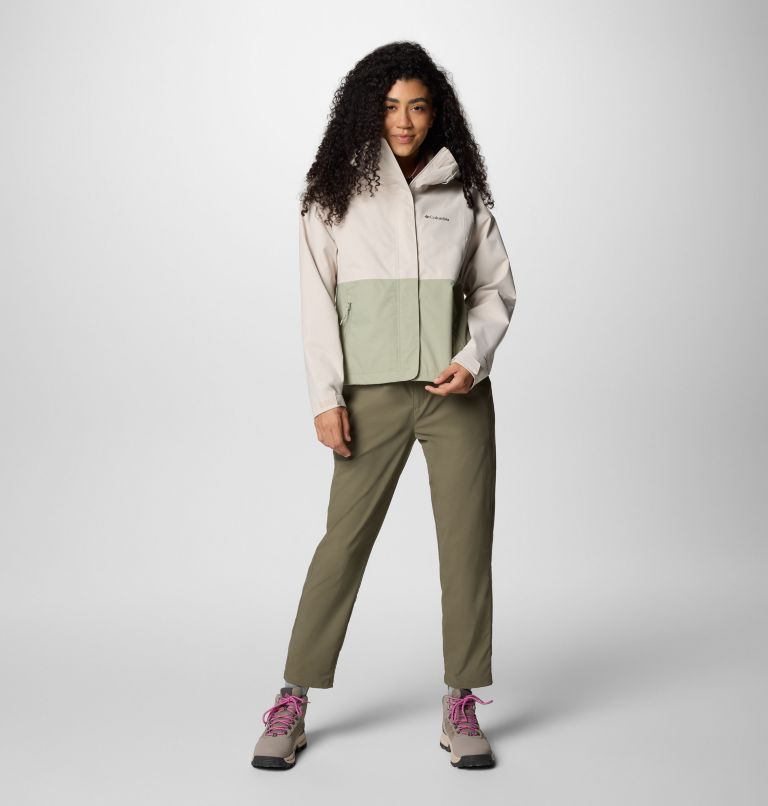 Women's Hikebound II Short Jacket, Color: Dark Stone, Safari, image 5