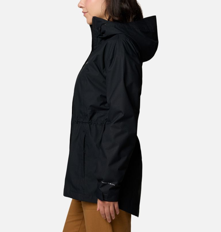 Women's Hikebound II Long Jacket, Color: Black, image 3