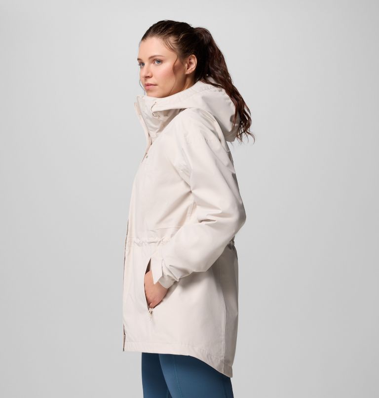 Women's Hikebound II Long Jacket, Color: Dark Stone, image 4
