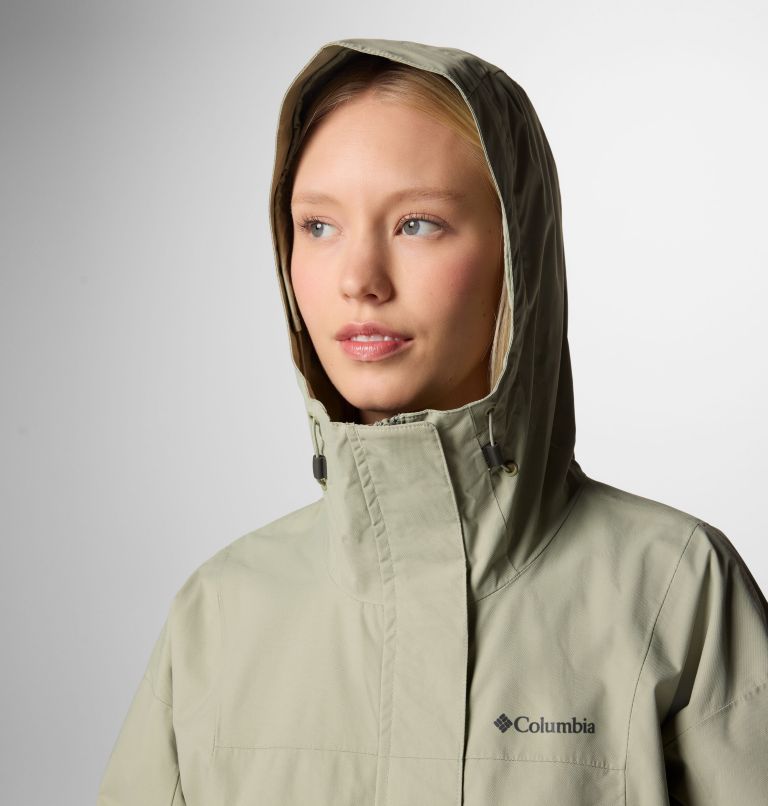 Women's Hikebound II Long Jacket, Color: Safari, image 4
