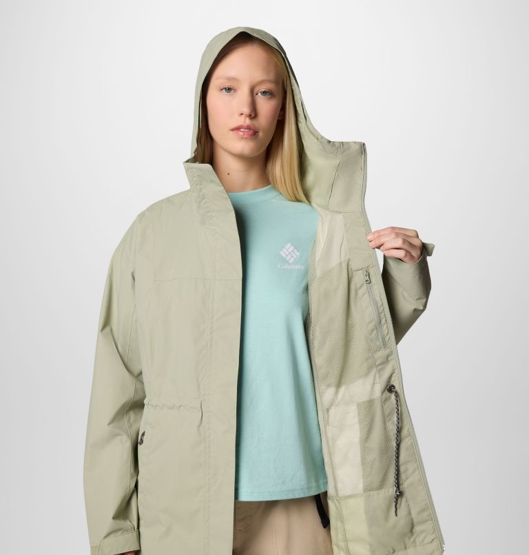 Women's Hikebound II Long Jacket, Color: Safari, image 5