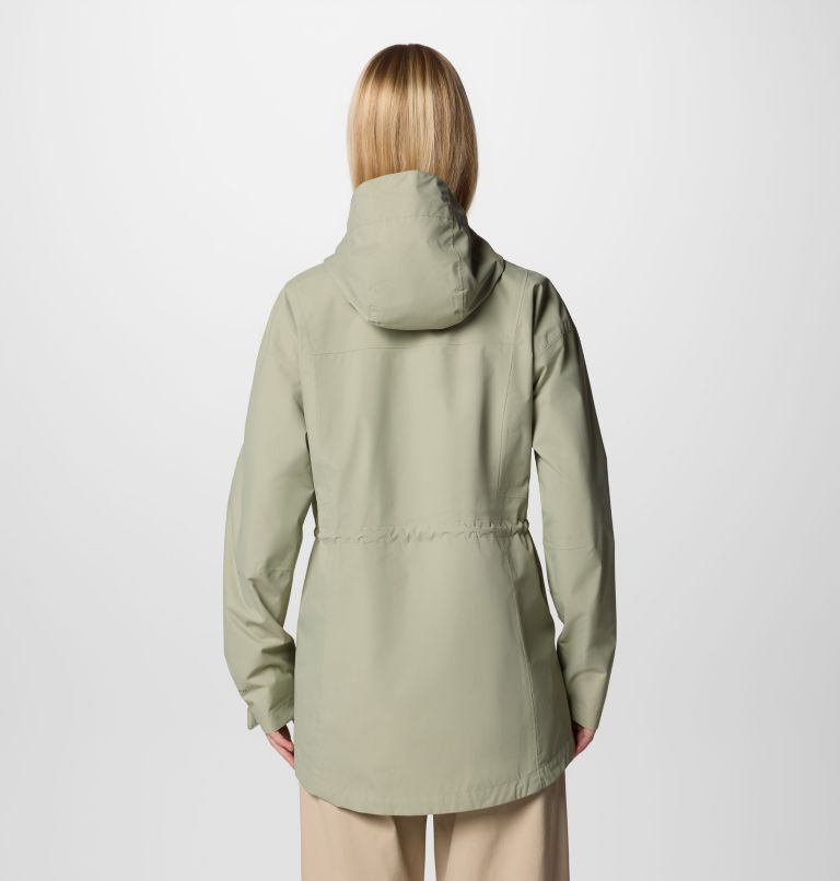 Women's Hikebound II Long Jacket, Color: Safari, image 2