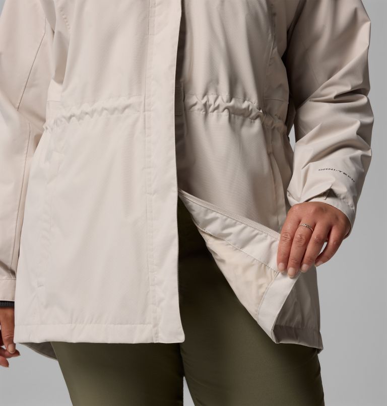 Women's Hikebound II Long Jacket - Plus Size, Color: Dark Stone, image 9