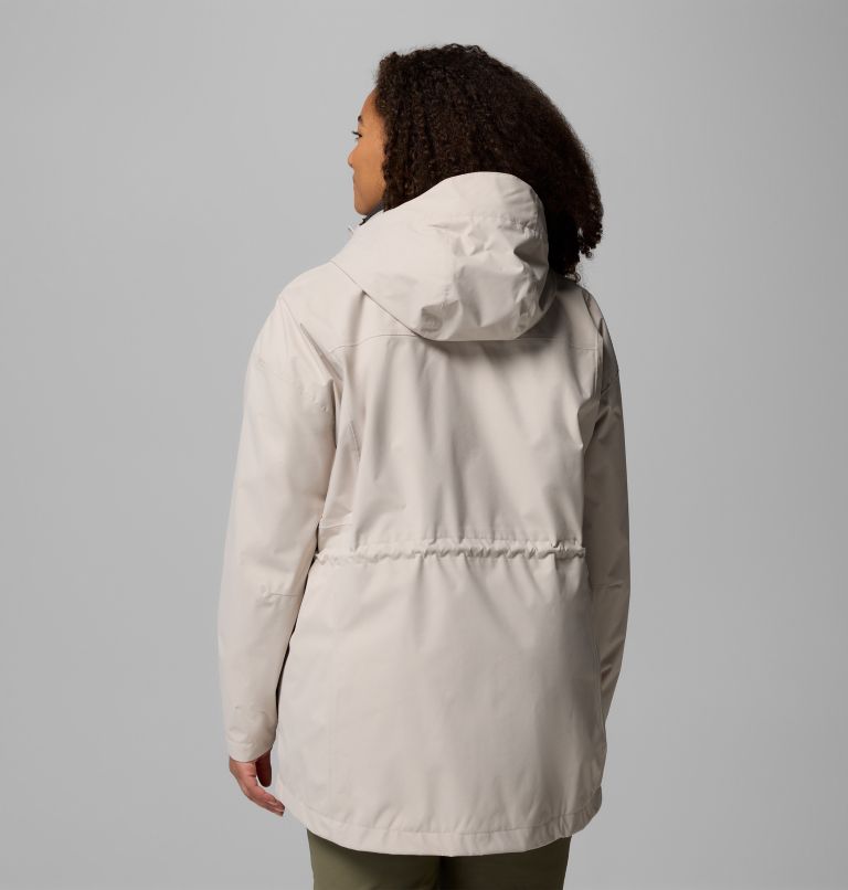 Women's Hikebound II Long Jacket - Plus Size, Color: Dark Stone, image 3