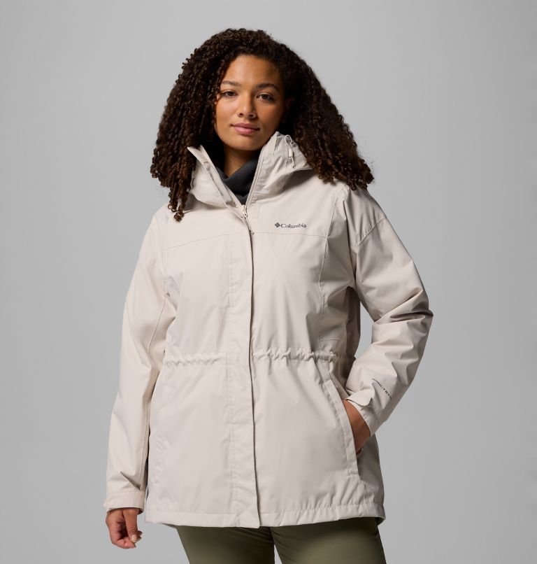 Women's Hikebound II Long Jacket - Plus Size, Color: Dark Stone, image 1