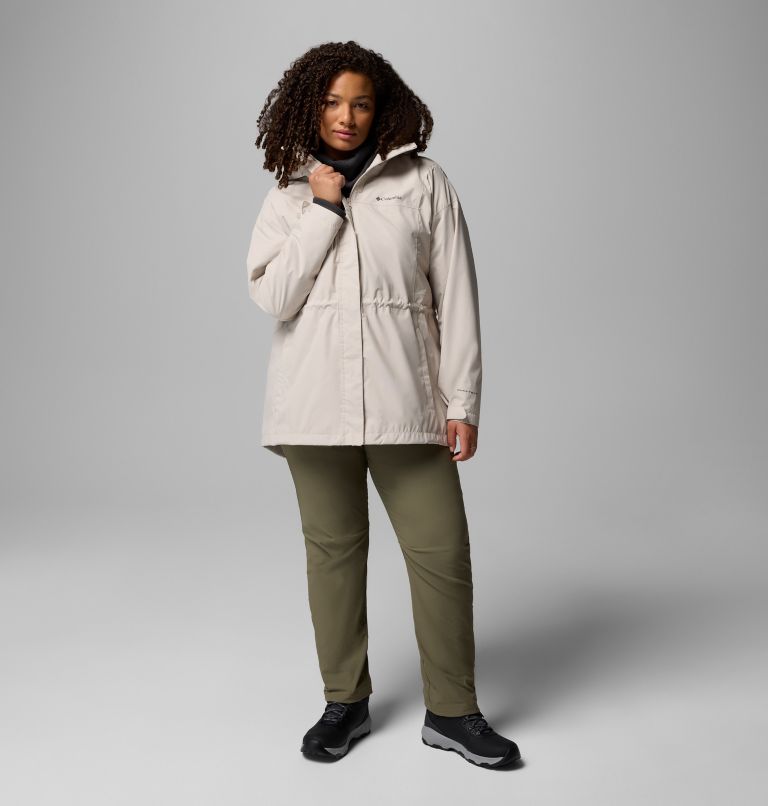 Women's Hikebound II Long Jacket - Plus Size, Color: Dark Stone, image 2