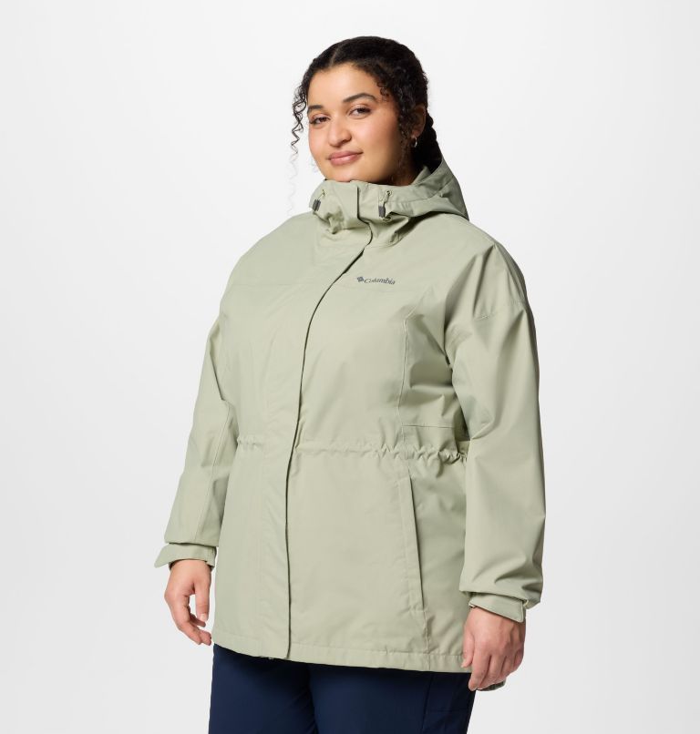 Women's Hikebound II Long Jacket - Plus Size, Color: Safari, image 3