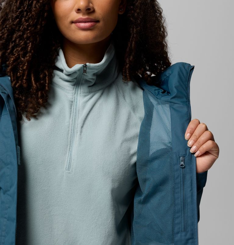 Women's Hikebound II Long Jacket - Plus Size, Color: Everblue, image 6
