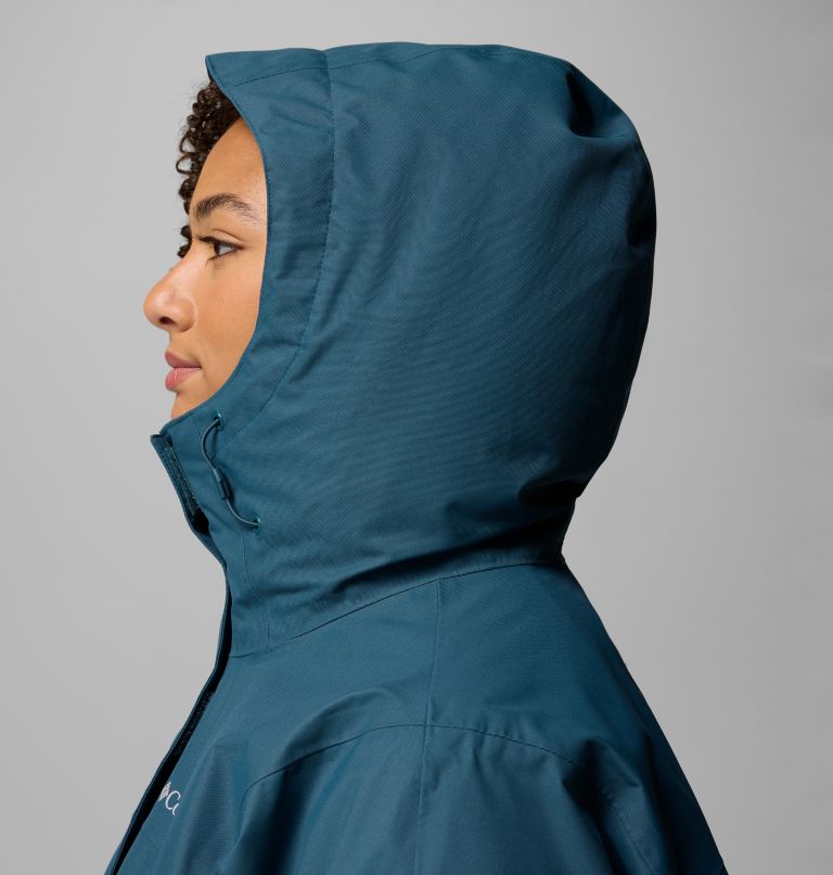 Women's Hikebound II Long Jacket - Plus Size, Color: Everblue, image 9