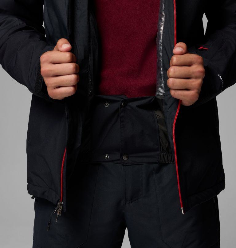 Men's Iceberg Point II Waterproof Ski Jacket, Color: Black, image 6