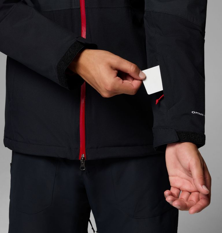 Men's Iceberg Point II Waterproof Ski Jacket, Color: Black, image 9