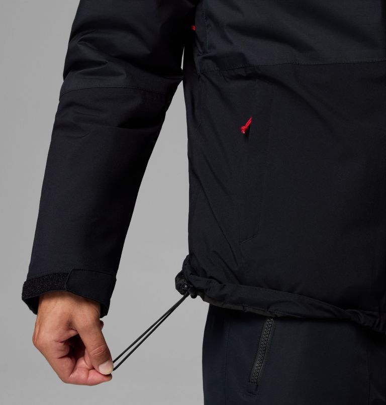 Men's Iceberg Point II Waterproof Ski Jacket, Color: Black, image 10