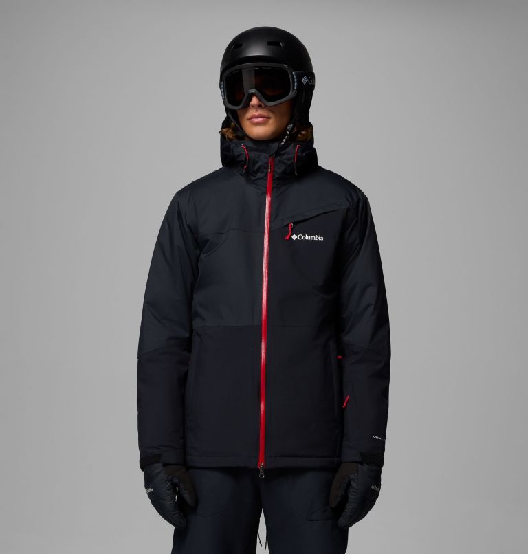 Men's Iceberg Point II Waterproof Ski Jacket, Color: Black, image 1