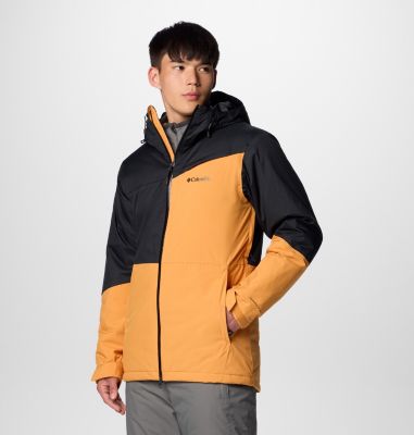 Men's Iceberg Point II Waterproof Ski Jacket, Color: Sunstone, Black, image 4