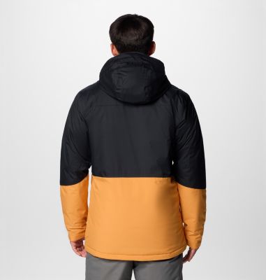 Men's Iceberg Point II Waterproof Ski Jacket, Color: Sunstone, Black, image 2