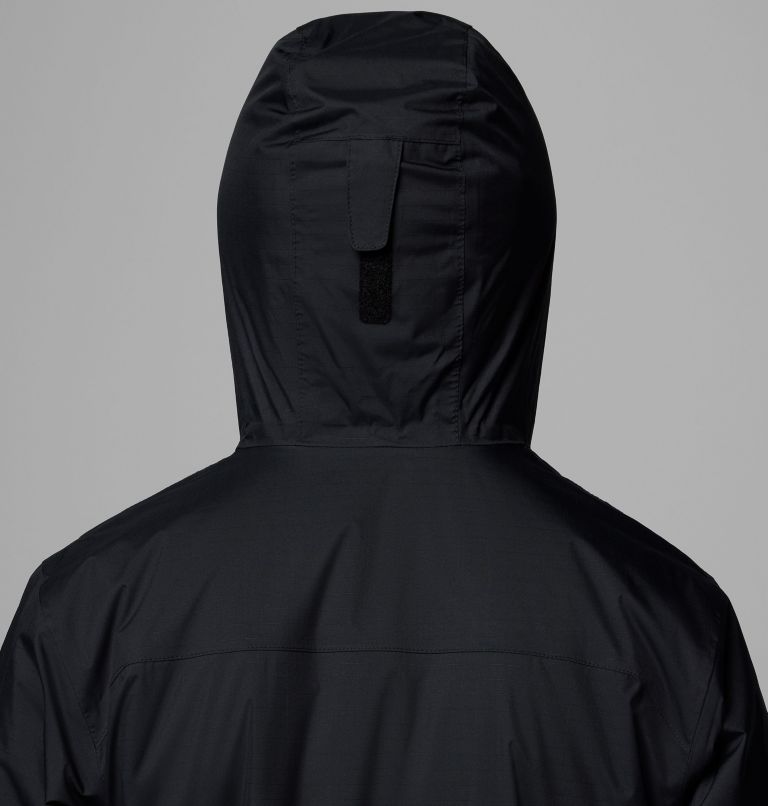Men's Iceberg Point II Waterproof Ski Jacket, Color: Zing, Black, image 11