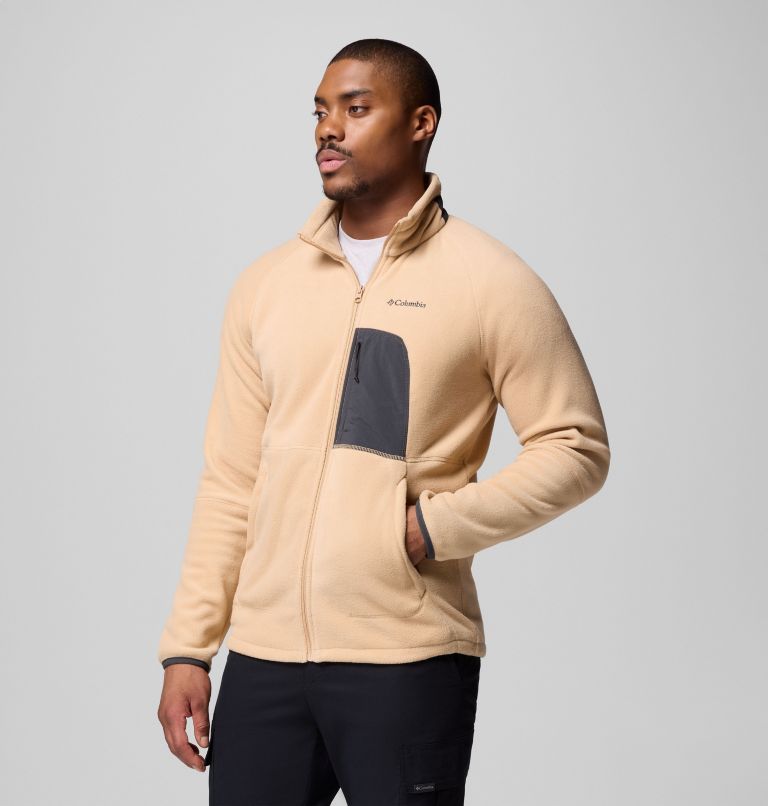 Men's Rapid Expedition II Fleece Jacket, Color: Canoe, Shark, image 4