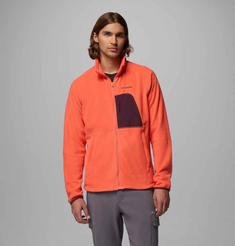 Men's Rapid Expedition II Fleece Jacket, Color: Zing, Moonvista, image 1