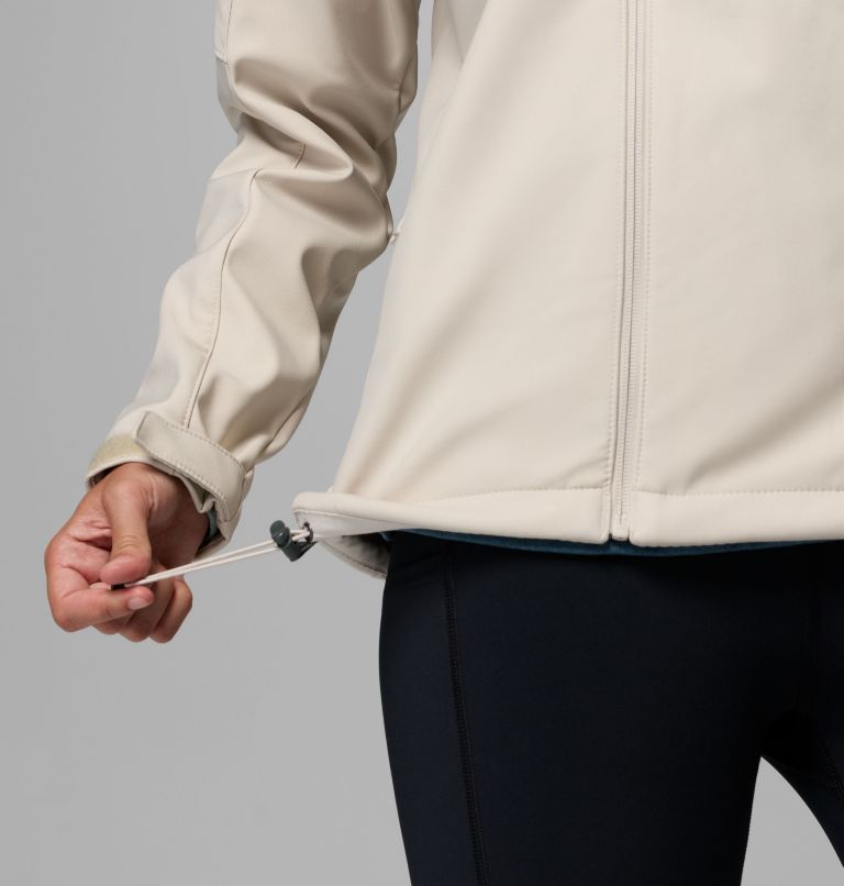 Women's Cascade Ridge III Softshell Jacket, Color: Dark Stone, image 7