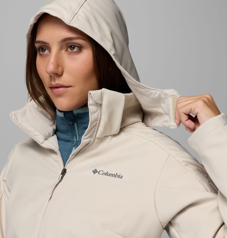Women's Cascade Ridge III Softshell Jacket, Color: Dark Stone, image 8