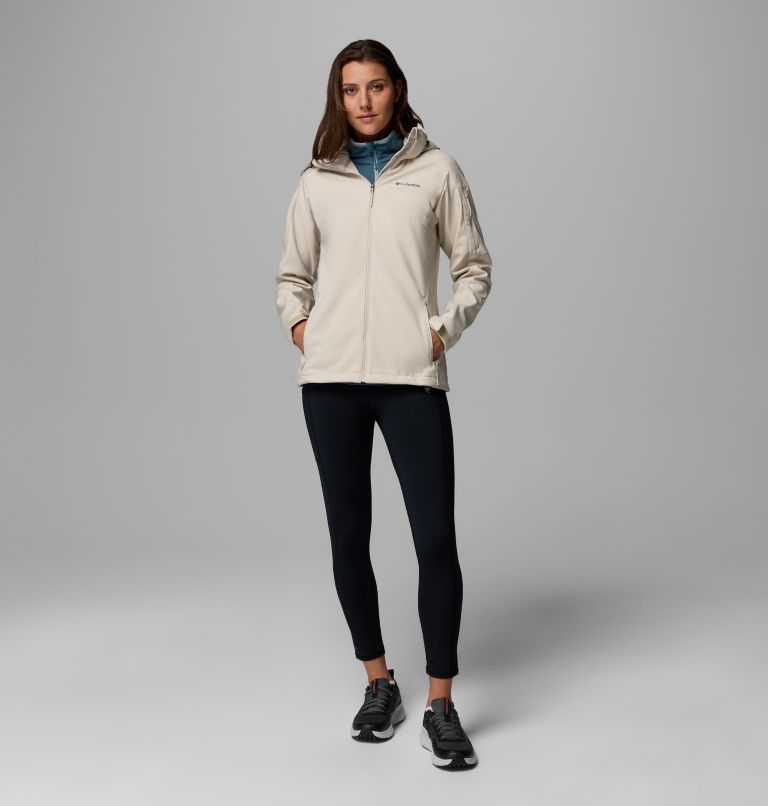 Women's Cascade Ridge III Softshell Jacket, Color: Dark Stone, image 2