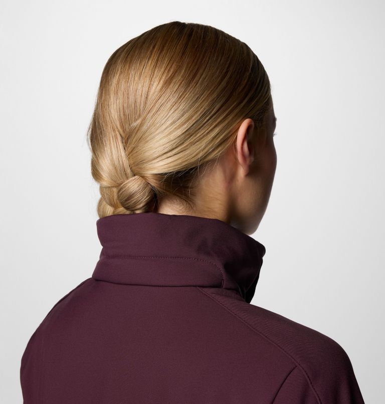 Women's Cascade Ridge III Softshell Jacket, Color: Moonvista, image 6