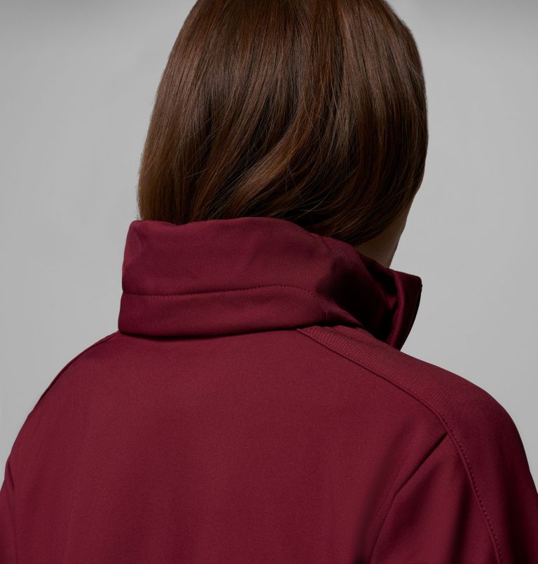 Women's Cascade Ridge III Softshell Jacket, Color: Rich Wine, image 9